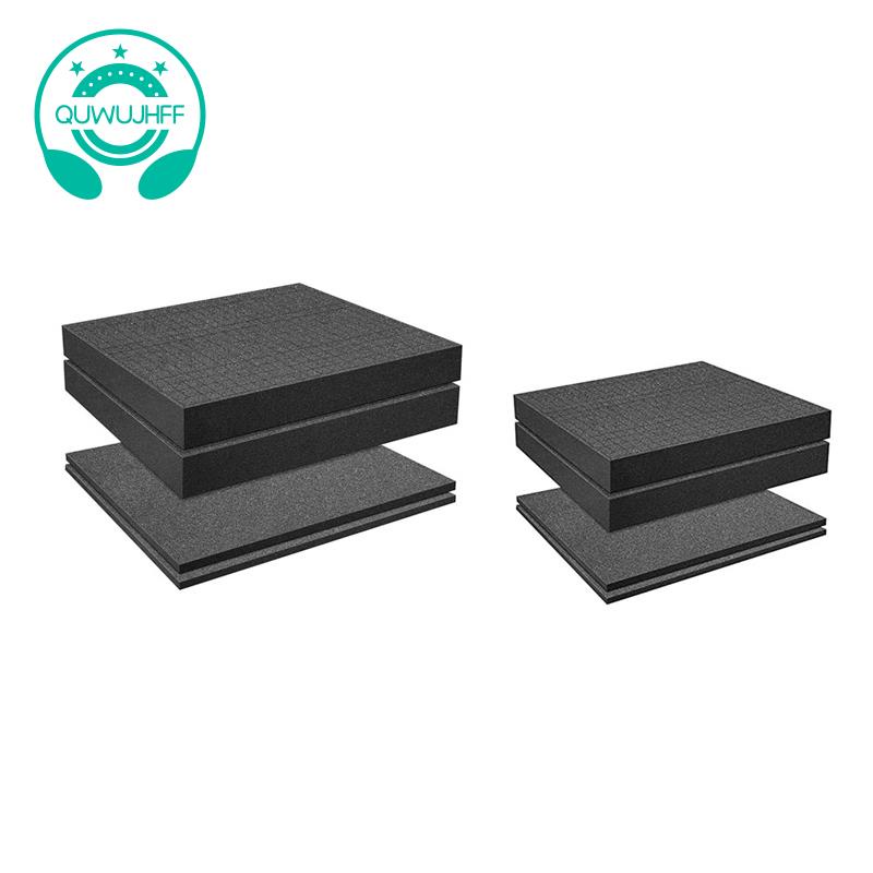 4 PCS Pick Apart Foam Insert Pluck Pre Square Sheet Foam with Bottom