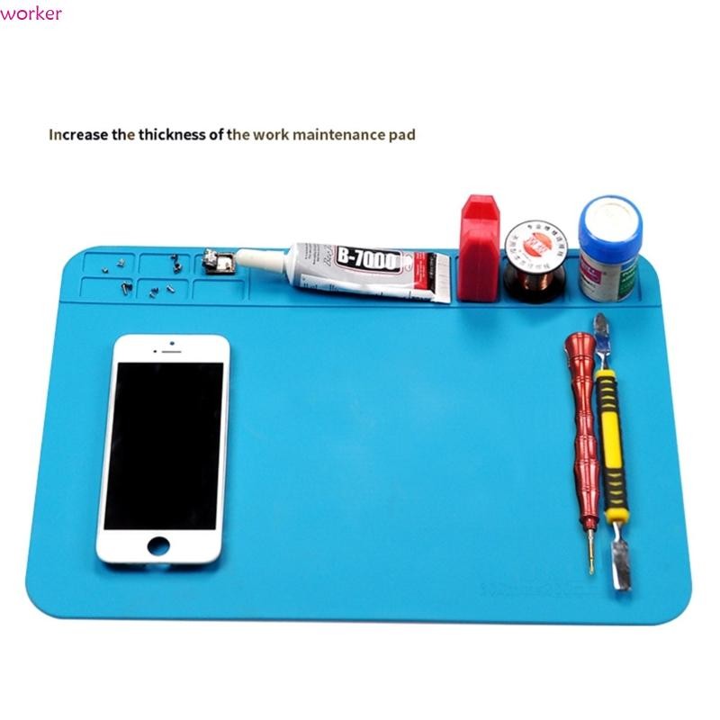 Wor* Antistatic ESD Soldering Mat For Bga Rework Station Large Pad ...