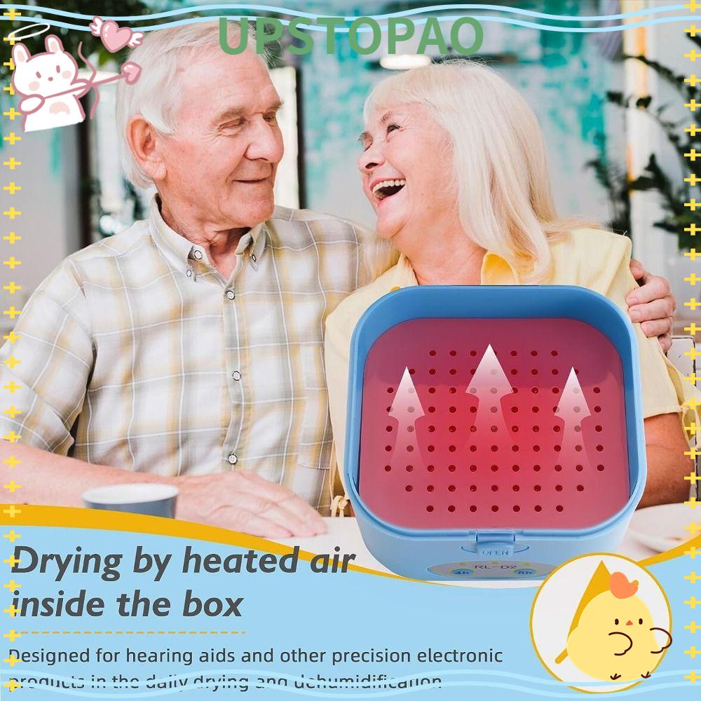 UPSTOPAO Hearing Aid Dryer, Drying System with Cleaning Kits
