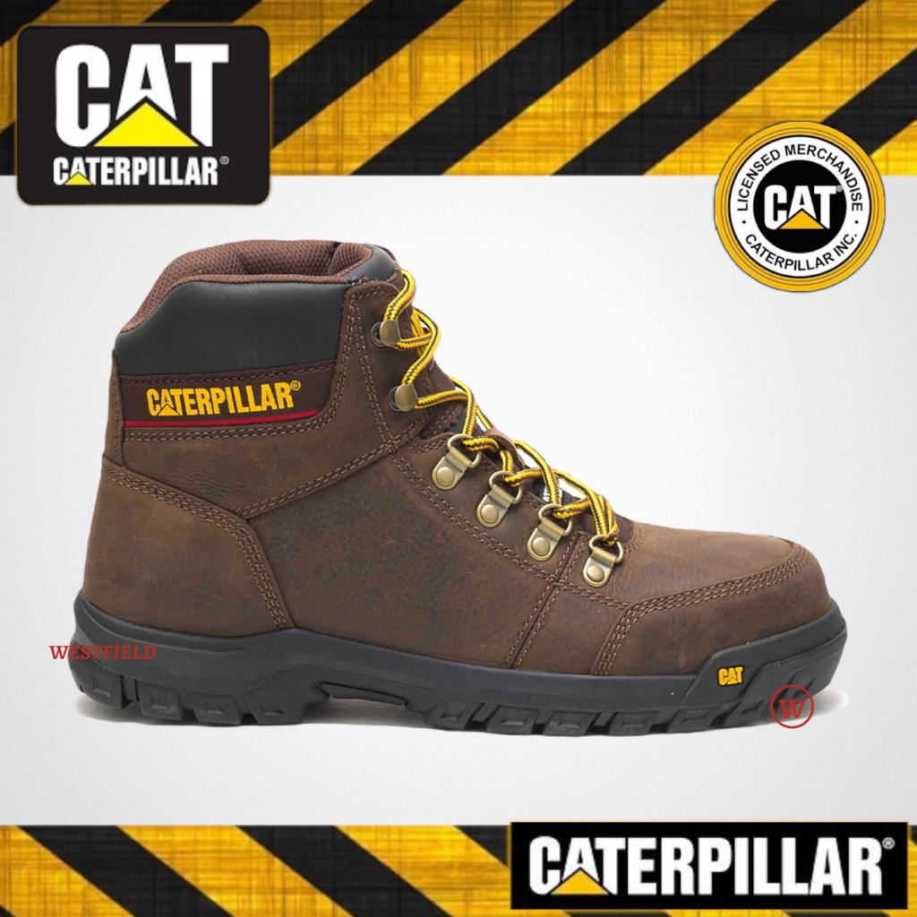 CATERPILLAR® Men's Outline Steel Toe Safety Work Boot ( P90803 ...
