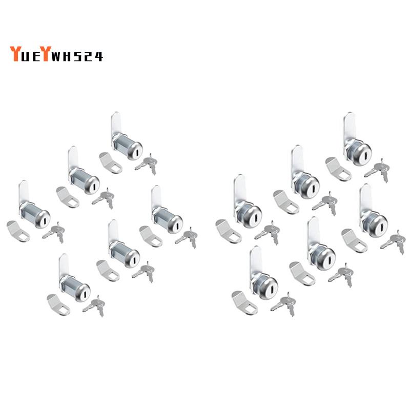 6 Pcs Mailbox Lock, Locks and Cam Locks for Toolbox Keyed Alike