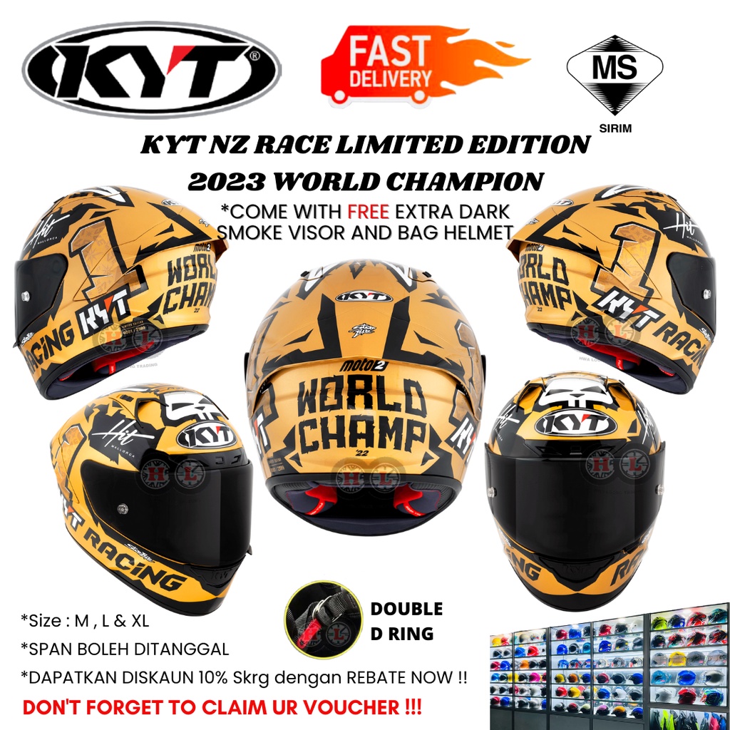 Kyt nz race sales limited edition