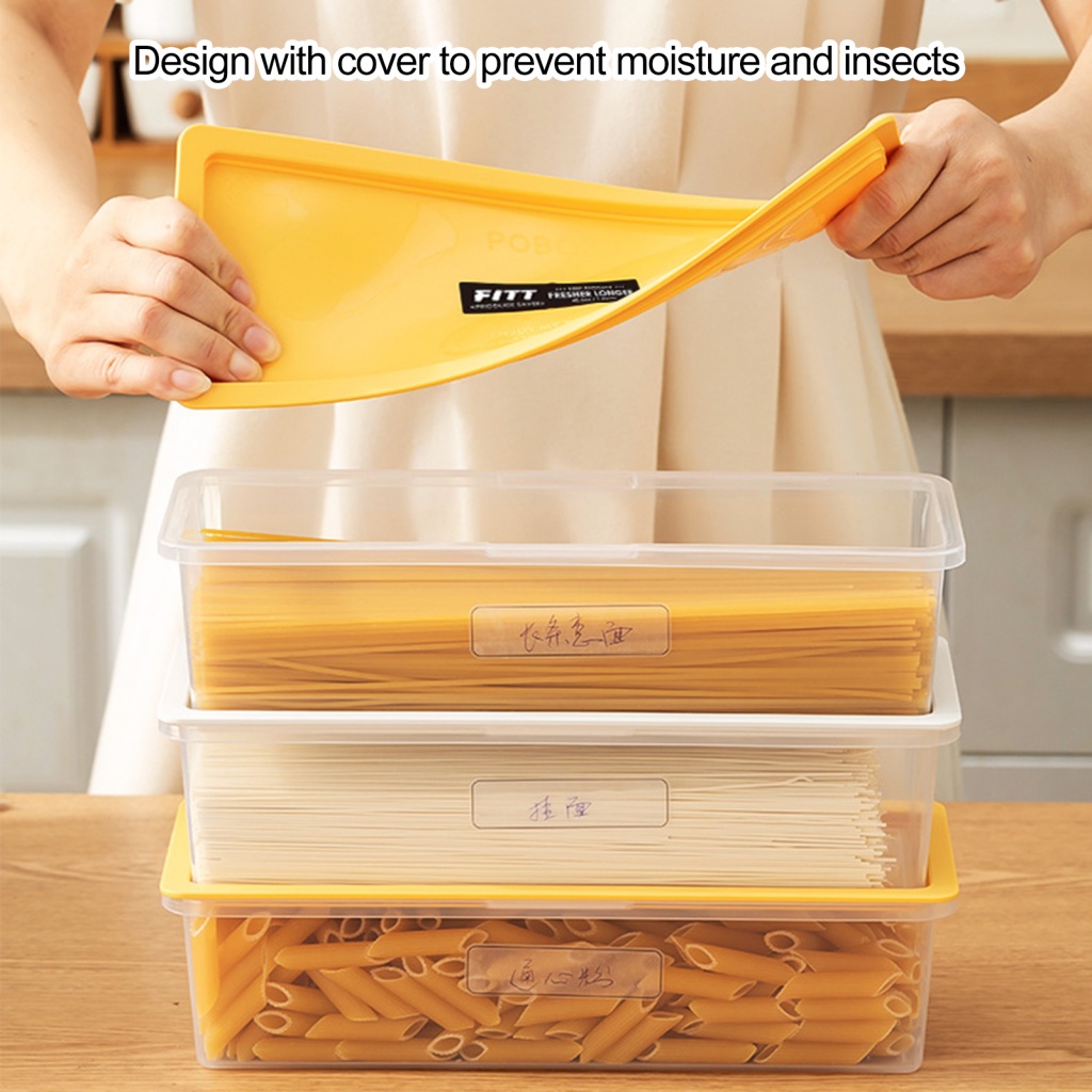 redbuild Visible Storage Box Moistureproof Food Container Airtight