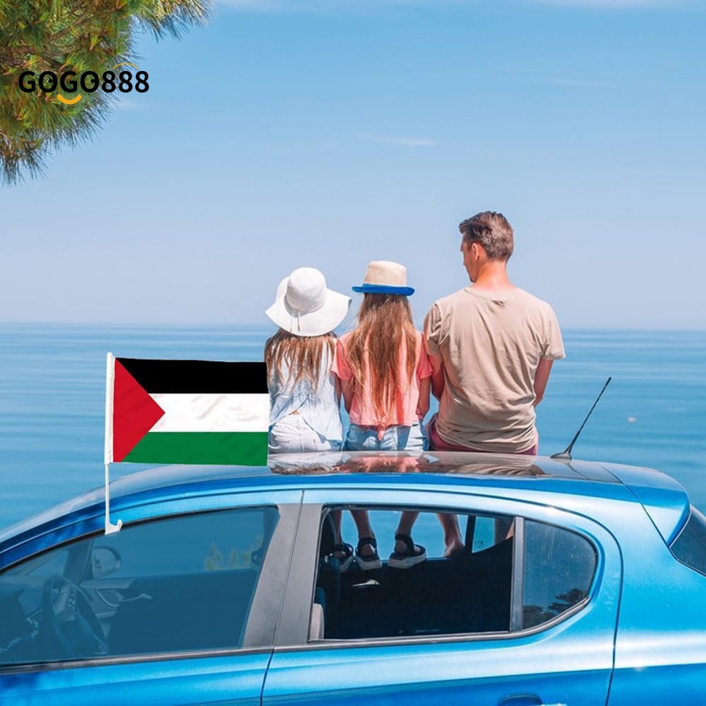 gogo888 Palestine Car Flag Palestinian Car Flag Palestinian Car Flags