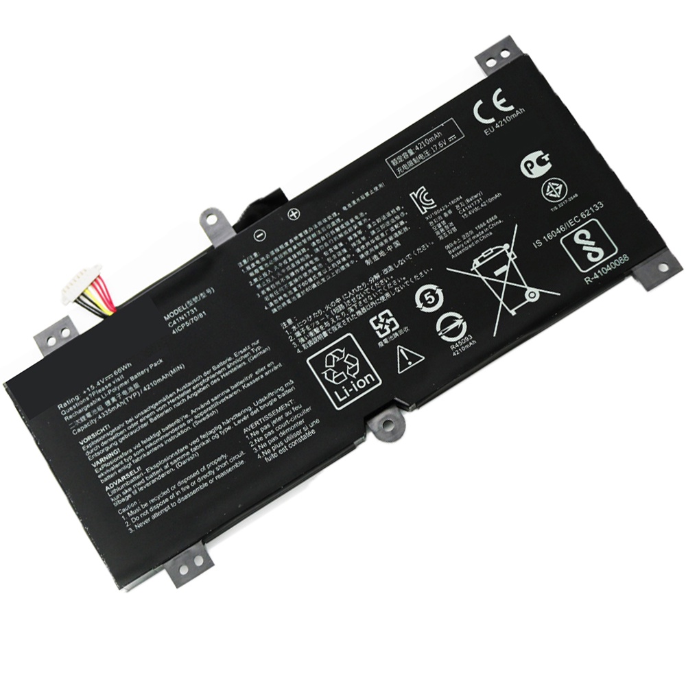 Asus ROG Gun God 2 Demon Master 2 S5C GL504G/GM/GS/GW C41N1731 battery ...