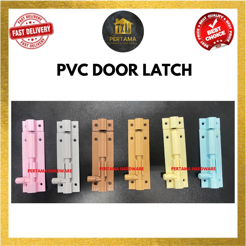 Wiraplas Bathroom PVC Door Latch PVC Latch PVC Slug PVC Bolt PVC Lock
