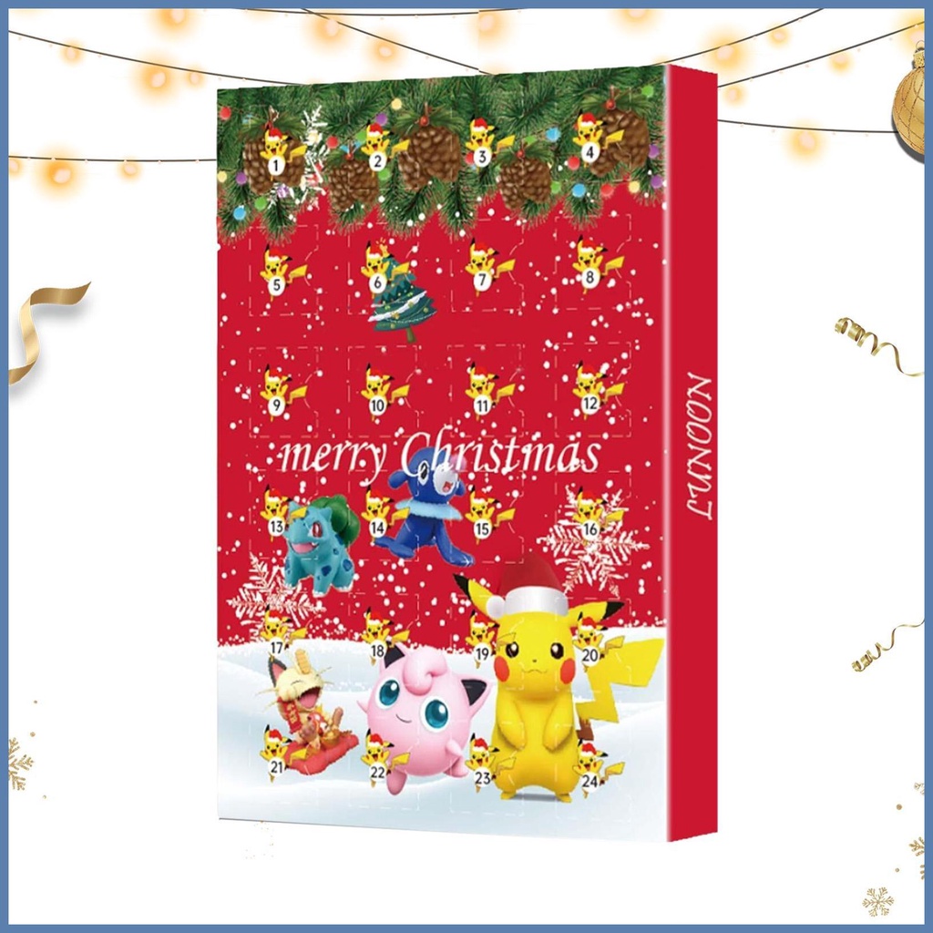 Anime Advent Calendar 2023 2023 Anime Character Calendar Fun and Cute Stocking Stuffers Gifts