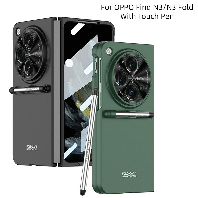 Clear TPU Case + Tempered Glass Screen Protector For OPPO Find X3 Neo – Slim Shockproof Cover