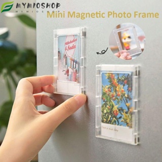 5Pcs 3Inch Magnetic Photo Frame DIY Assembly Picture Holder Decor for  Instax Easy Use Photo Holder Magnetic Photo Frame