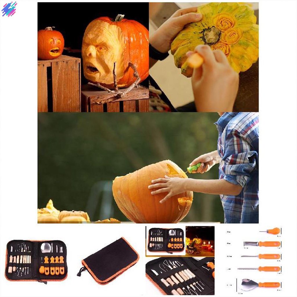 Halloween Pumpkin Carving Set Safe and Easy to Use Pumpkin Carving