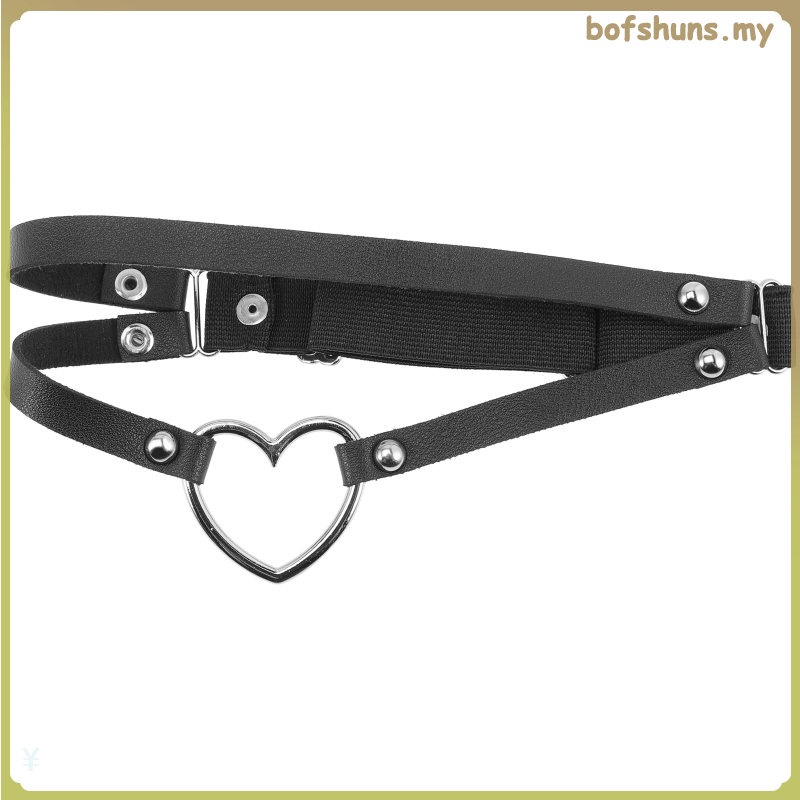 Thigh Garter Adjustable Women Leg Decor Belts Heart Shaped Circle