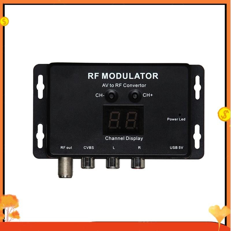 RM06 RF Modulator AV to RF Converter Digital Display | Shopee Malaysia
