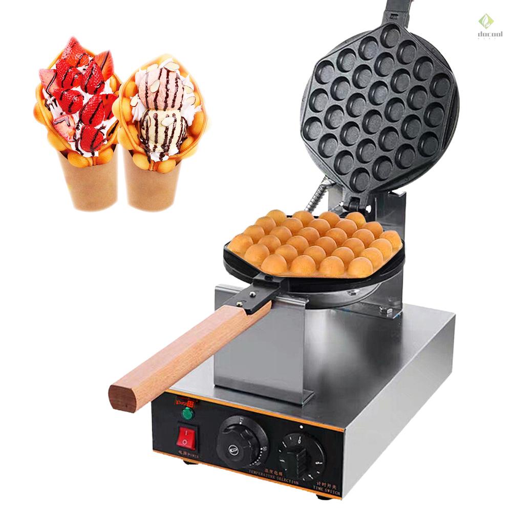 {doc} 1400W Bubble Waffle Maker Waffle Maker Iron Ready in under 3