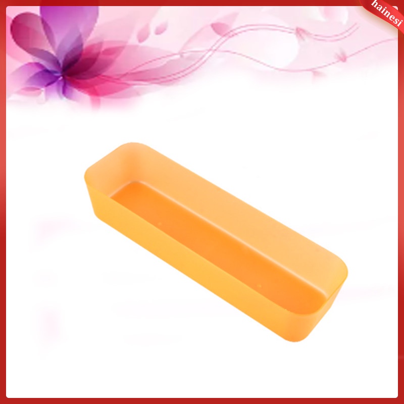 Clear Organizer Drawers Grid Storage Box Plastic Wardrobe hainesi