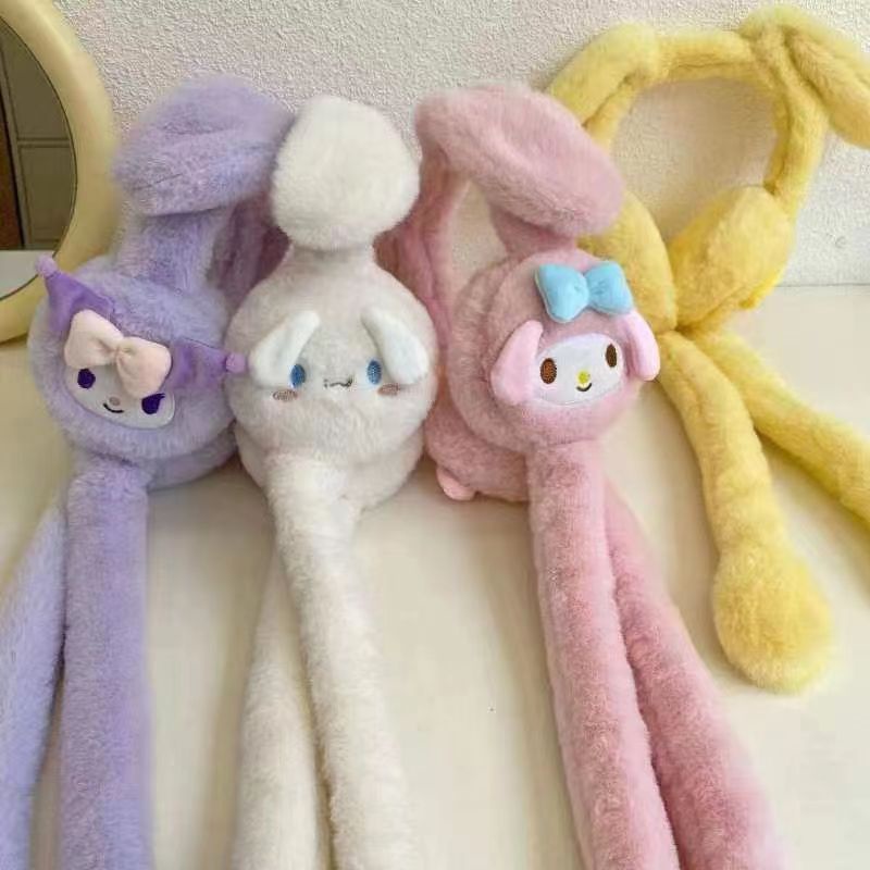 Anime Sanrio Kuromi Pompompurin Cinnamoroll Warm Ear Muffs Activity