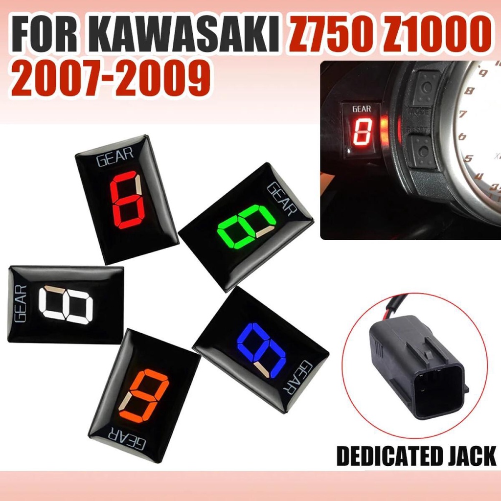 Gear Indicator For Kawasaki Z750 Z1000 Z750 Z1000 2007 2008 2009 Motorcycle Gear Display Meter