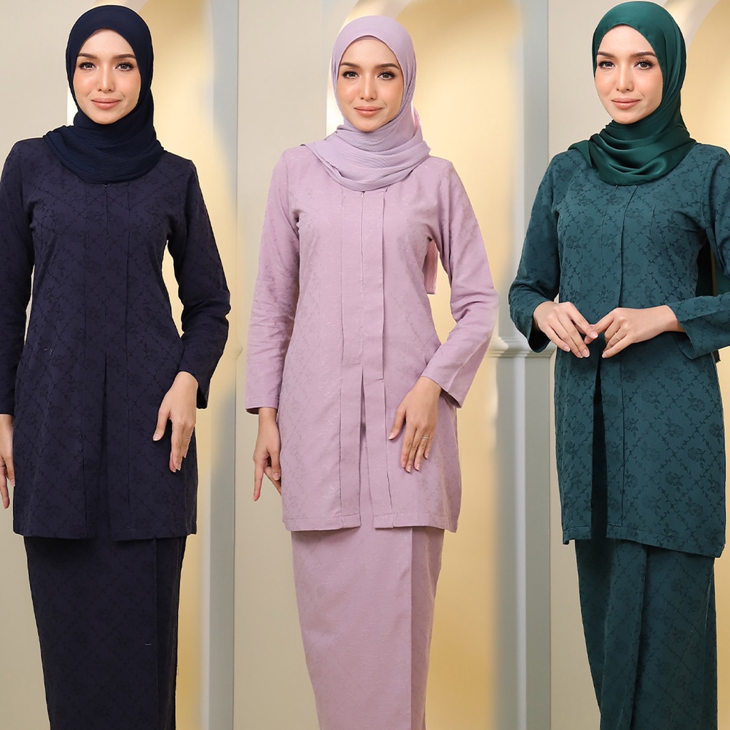 KEBAYA COTTON DAHLIA - MARIBELI BUTIK | Shopee Malaysia