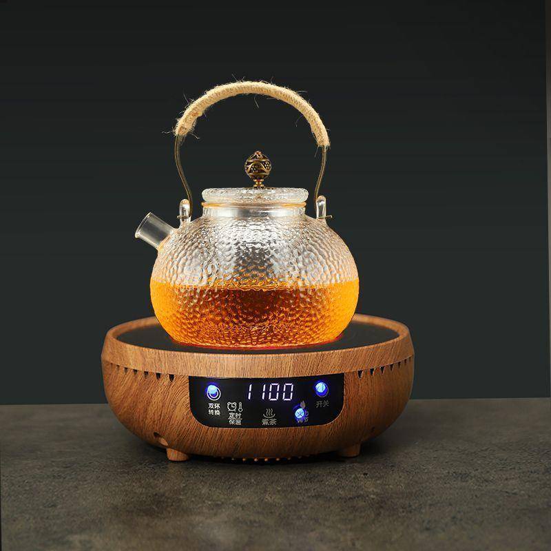 Mini Electric Ceramic Stove Small Tea Maker Glass Pot Boiling Water