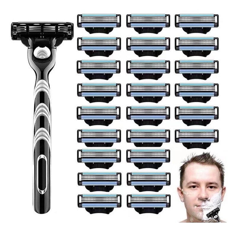 16pcs mach 3 men's razor blades | Shopee Malaysia