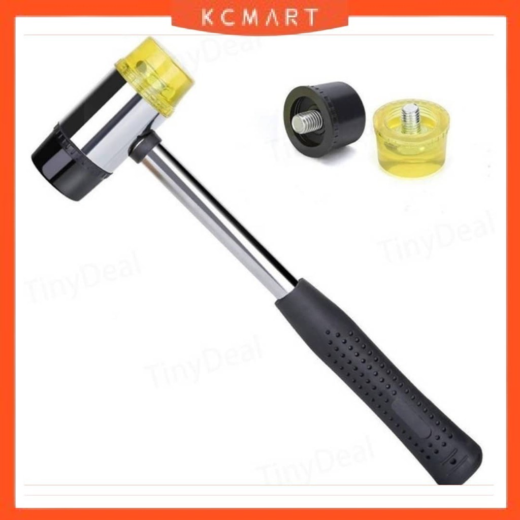 Rubber Mallet Hammer, Double-Faced Soft Mallet Hammer | Shopee Malaysia