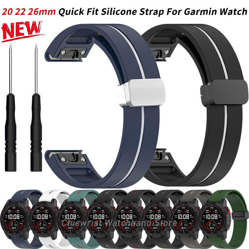 Quickfit 22mm 26mm Bracelet For Garmin Fenix 8 47mm 51mm E Enduro 3 2 - Foto 4