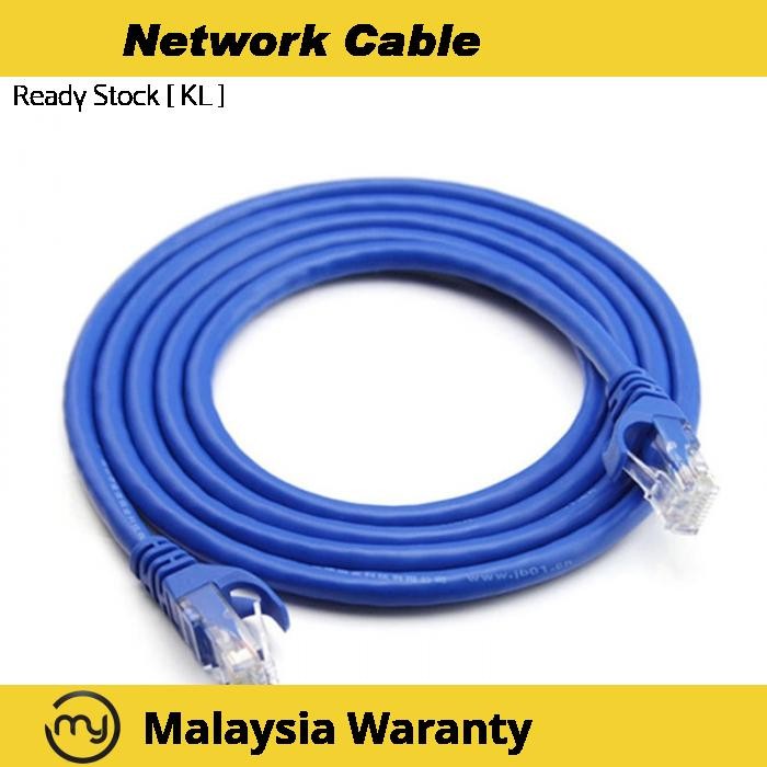 CAT5 CAT5e Ethernet Router Lan Network Cable RJ45 Male to Male | Shopee ...