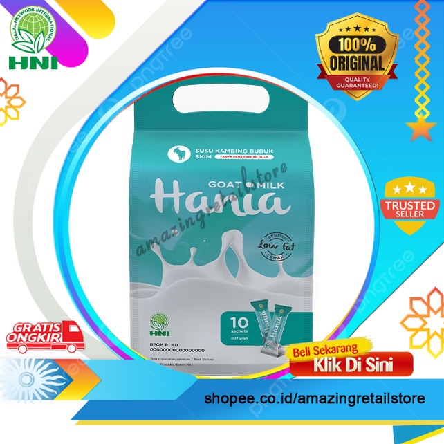 Hania Goat Milk SKIM Pure Fat Lace Powder Without Sugar Asthma Medicine