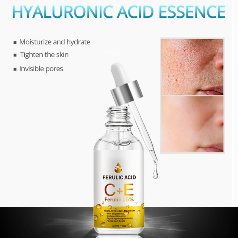 Ferulic Acid Face Serum Antiaging Remove Wrinkles Moisturizing