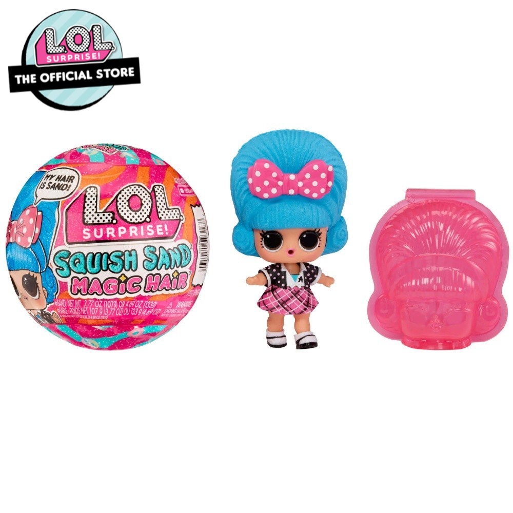 LOL Surprise Squish Sand Magic Hair Tot With Squish Sand Dolls | Shopee ...