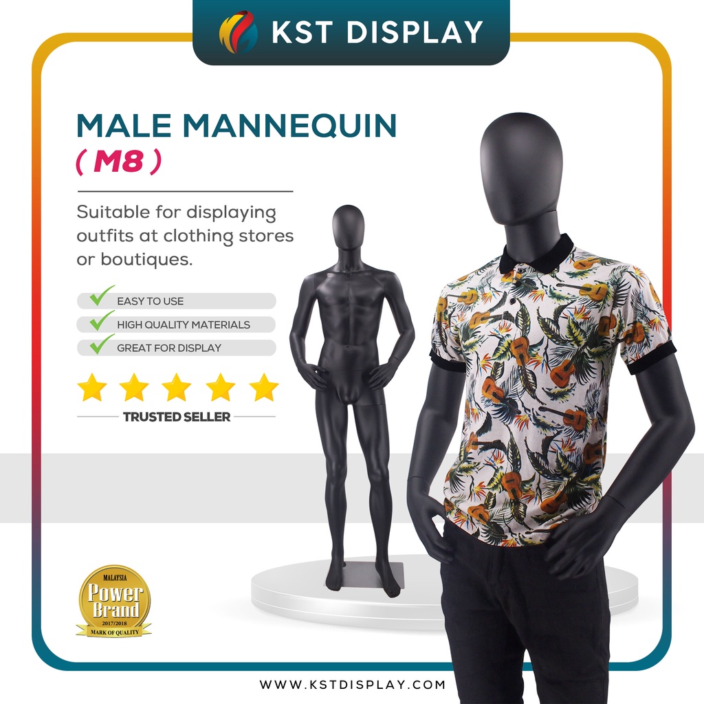 Mannequin Male Full Body Mannequin Display Fashion Clothes Garment ...