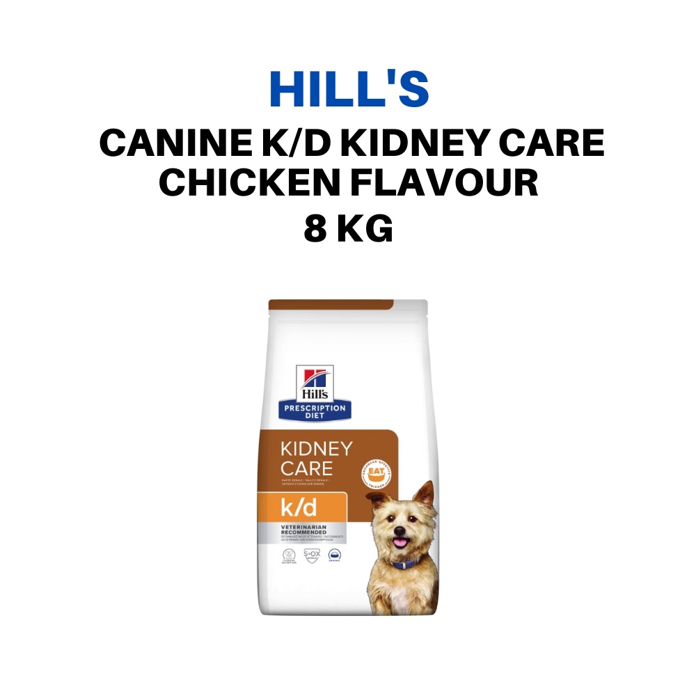 Hill's Prescription Diet Dog K/D Kidney Care Chicken Flavour 8kg
