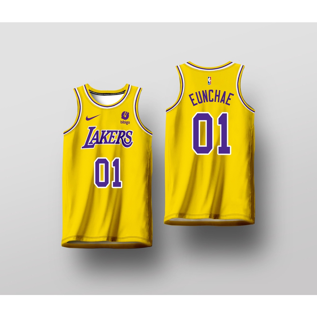 Outdoor sports lakers 88 YUNJIN basketball jersey | Shopee Malaysia