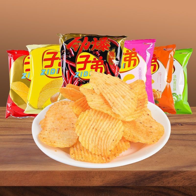 Specialty Zizi Potato Chips Potato Chips Small Bag 30g Snacks Snacks