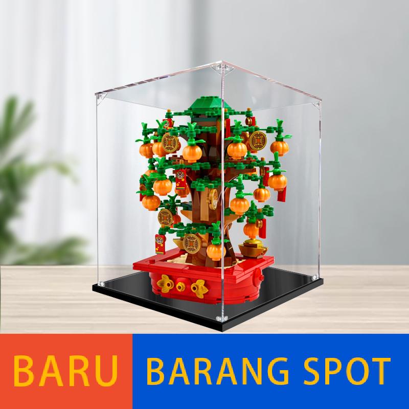 Money Tree Acrylic Display Box Suitable for Lego 40648 Building