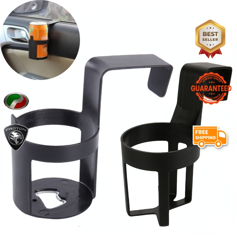 Universal Car Truck Door Mount Cup Holder Portable Window Hook Water