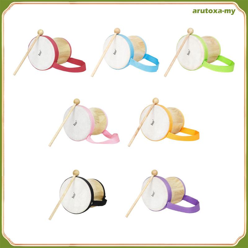 [ArutoxaMY] Wooden Drum Set Percussion Musical Instrument Drum, Wooden