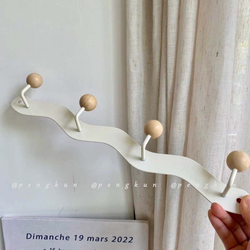 Wall Hanging Influencer Clothes Hanger Behind Perforation-Free Fixed ...