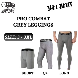 S - 3XL) PRO COMBAT Tight Pants Men leggings Gym Hiking Running