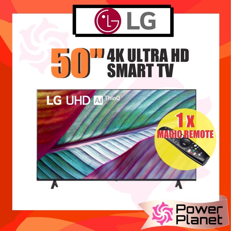 LG 50'' UR75 50UR7550PSC HDR10 4K Smart TV (2023) Television | Shopee ...