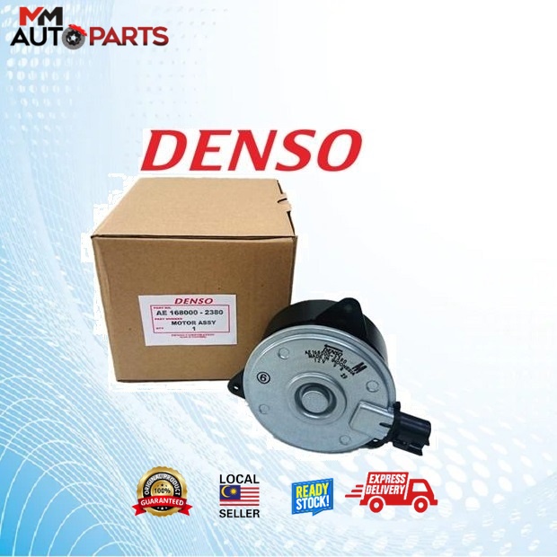 DENSO RADIATOR FAN MOTOR FOR PERODUA MYVI 1.5 (168000-2380) | Shopee ...