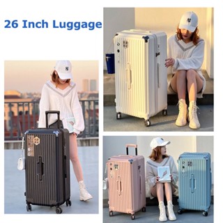 26 Inch Luggage Suitcase Travel Bag Silent Universal Wheel Travel Luggage Bag Large Capacity Waterproof Trolley Shopee Malaysia