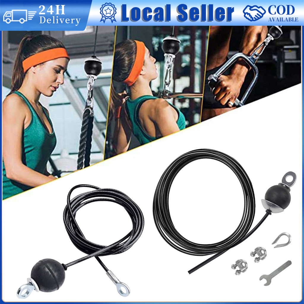 Fitness Pulley Cable High-Strength Steel Wire Ropes Pulley Machine ...