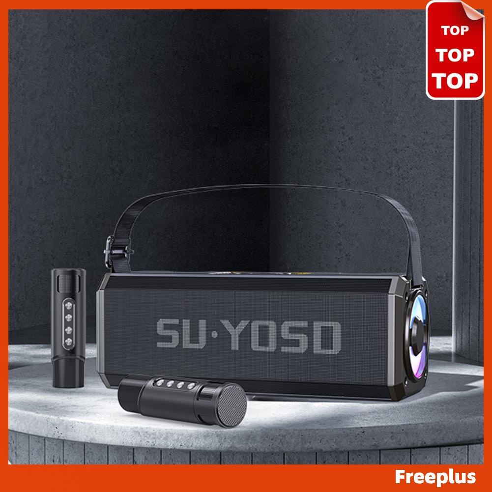 [freeplus.my] Family Karaoke Machine RGB Lights KTV Karaoke Machine