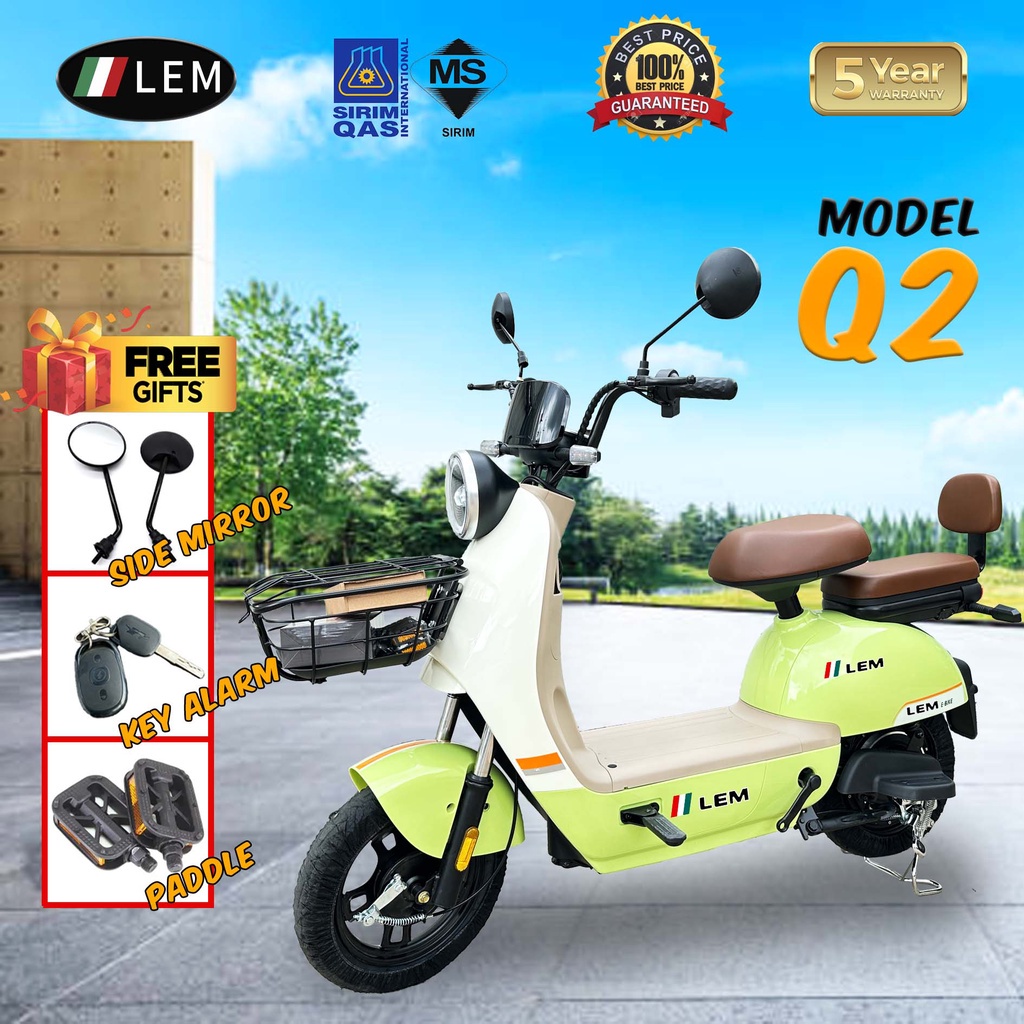 ★LEM★ 2025 NEW Q2 SCOOTER ELECTRIC BIKE