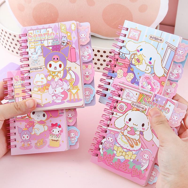 83 Pages Sanrio Stationary Anime Kuromi Cinnamoroll Melody Cartoon ...