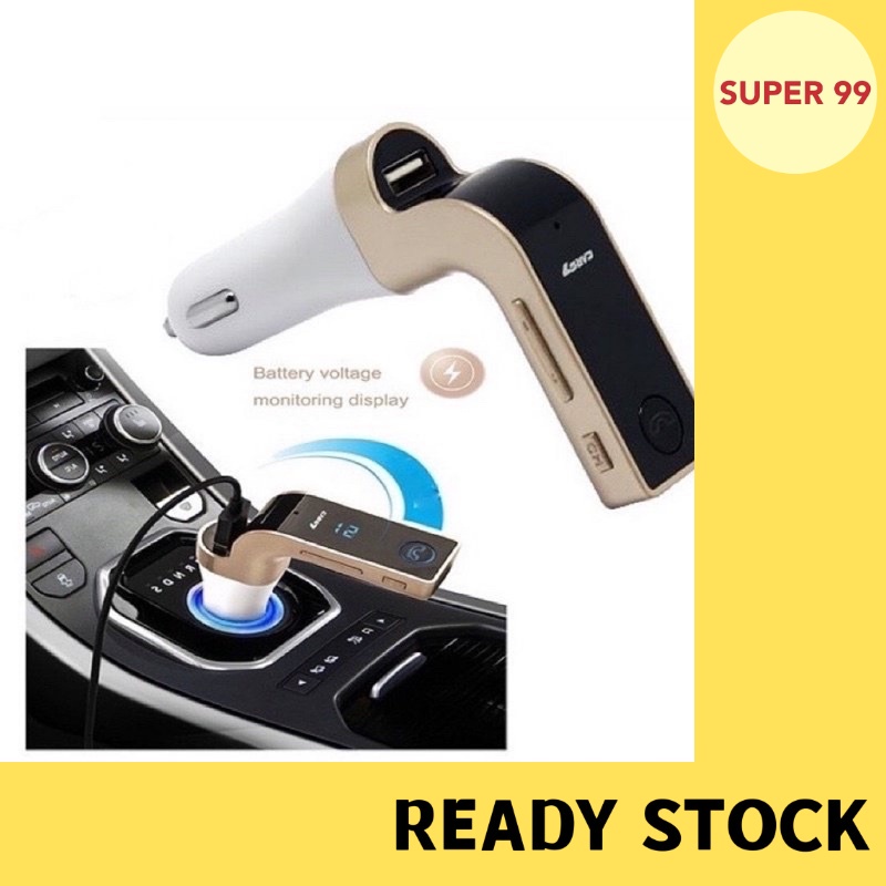 CARG7 G7 USB Car Bluetooth Handsfree FM Stereo Charger Radio ...