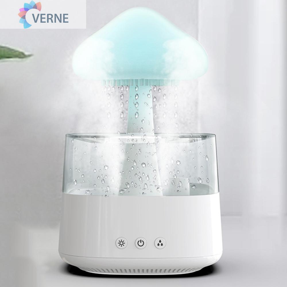 [Verne.my] Mushroom Rain Air Humidifier Colorful Night Light Fragrance ...