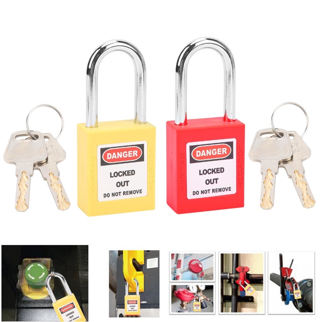 38mm Lockout Lock Insulation Safety Engineering LOTO Padlock for ...
