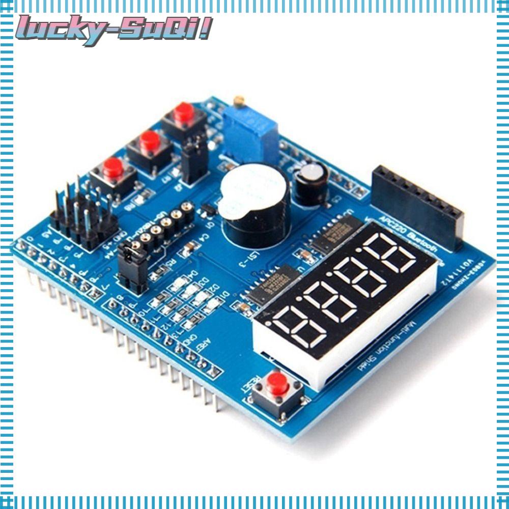LUCKYSUQI MultiFunctional Expansion Board, Blue Sensor Protection Shield MultiFunction Shield
