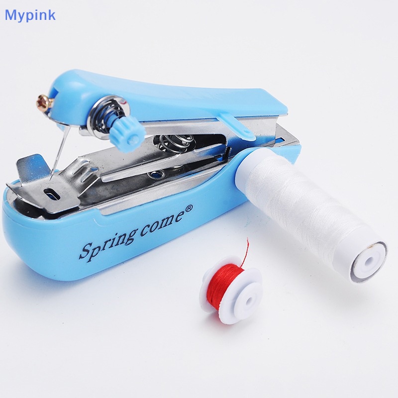 Mypink Random Color Mini Sewing Machines work Hand-Held Clothes Sewing ...